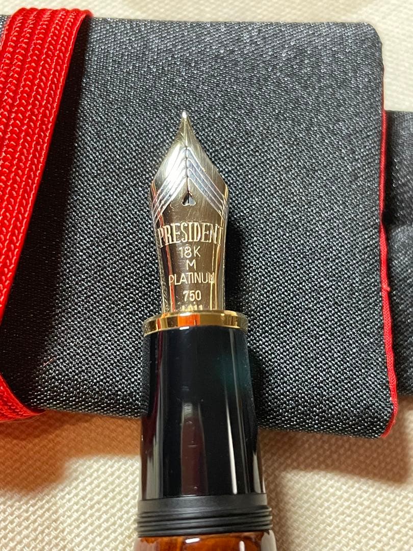 プラチナ万年筆　三田三昭堂　90周年記念　元禄将軍