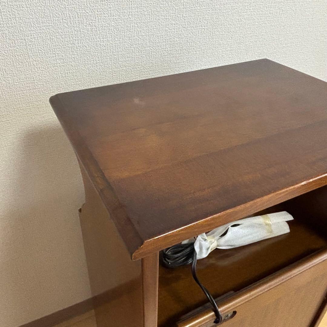 【美品】Karimoku カリモクコロニアル 電話台 サイドキャビネット