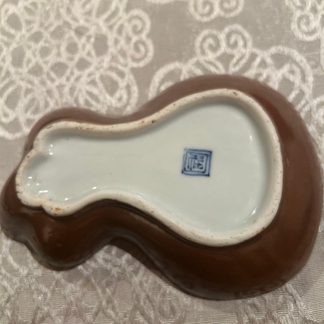 古伊万里　瓢箪型　馬絵図　江戸中期