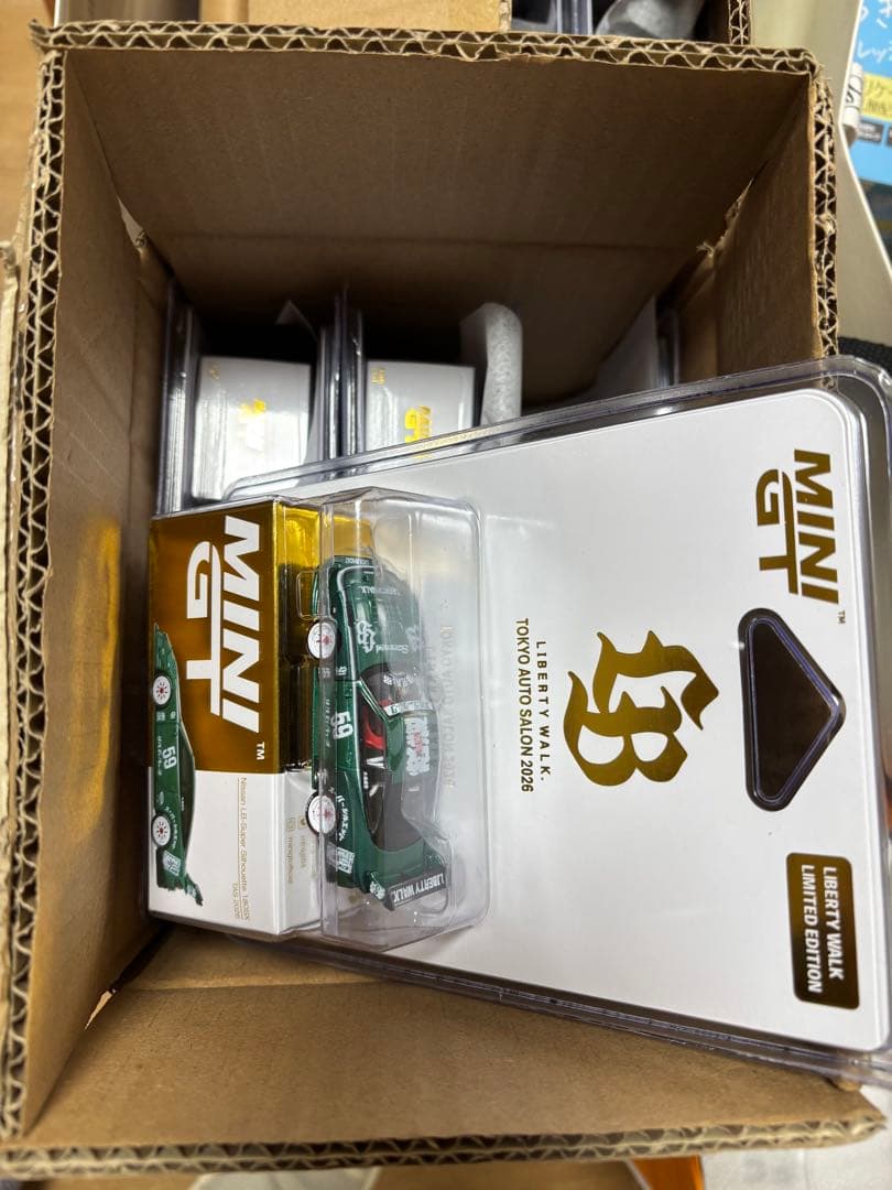 MINI GT 日産 180sx LBWK 東京オートサロン 限定