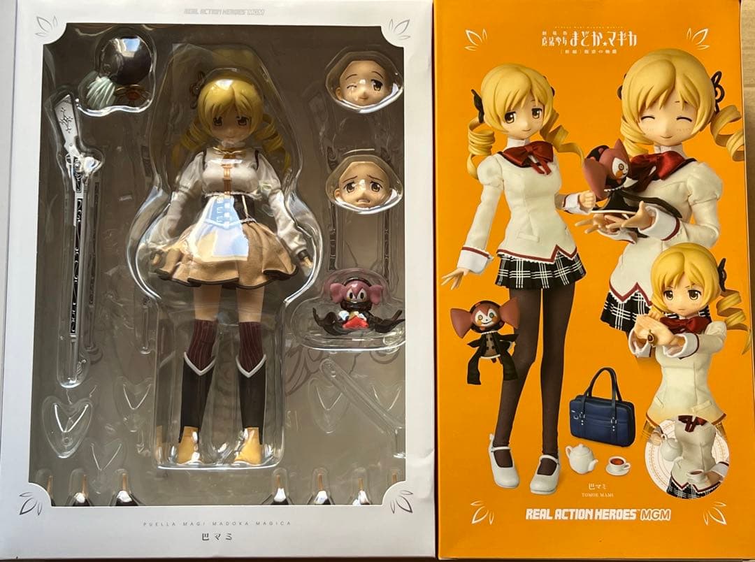 まどマギ RAH MGM 巴マミ &制服ver 2体セット メディコムトイ