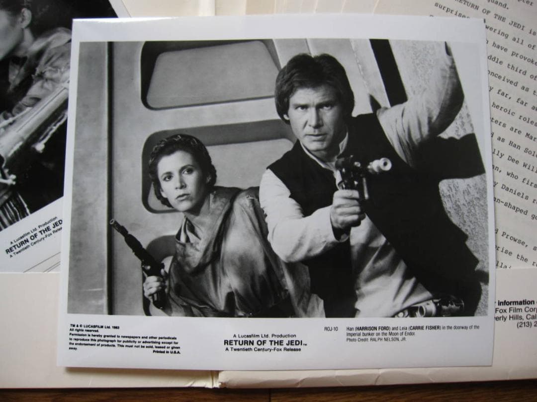スター・ウォーズ　エピソード6　ジェダイの帰還　非売品　プレスキット