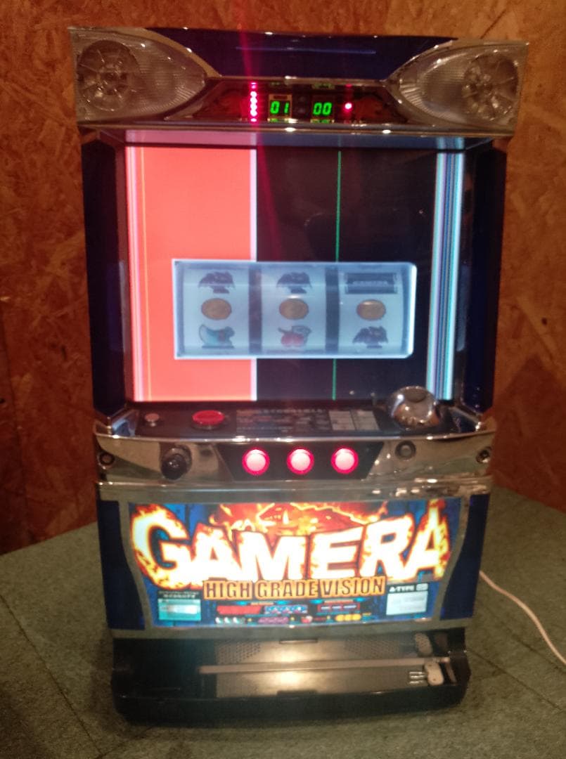 【ジャンク】パチスロ実機　ロデオ　ガメラハイグレードビジョン　液晶不良　音不良