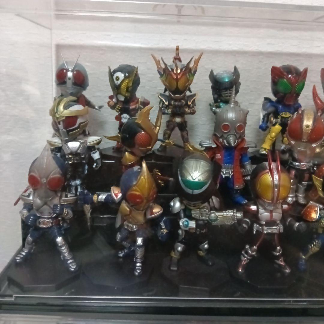 仮面ライダー フィギュア 45体 ※透明ケースは付きません