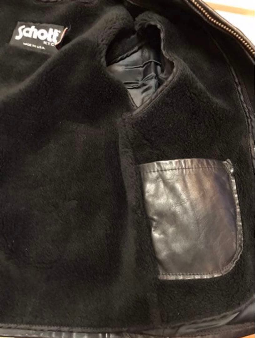 schott シングルライダースジャケット レザージャケット