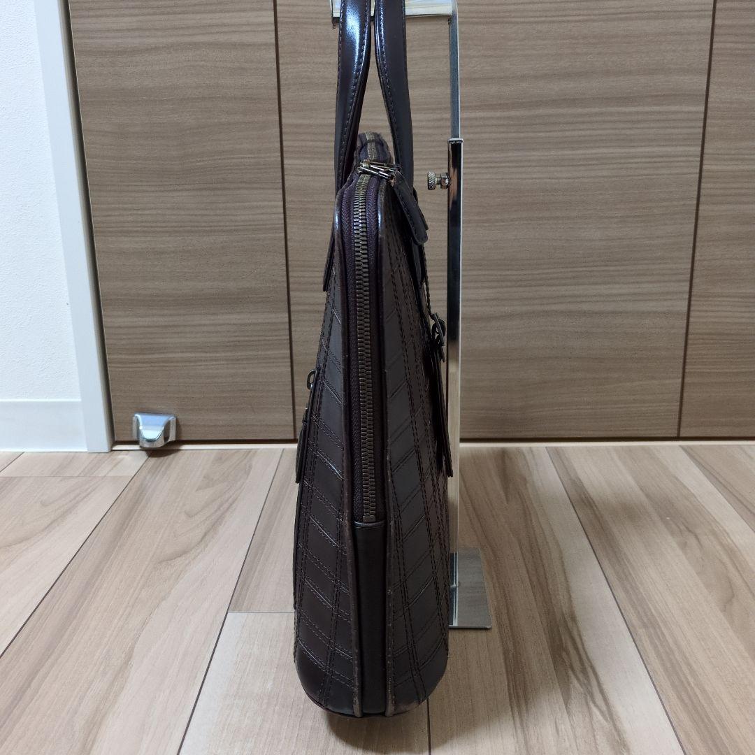 【廃版】マザーハウス アンティークメッシュスリムビジネス ダークブラウン