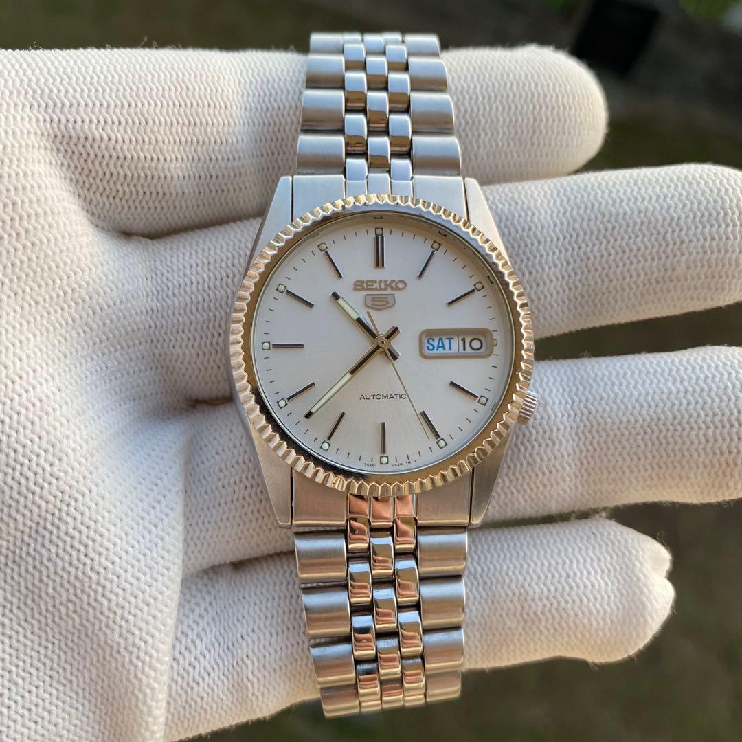 SEIKO 5 自動巻き7s26-0500セイコーファイ。
