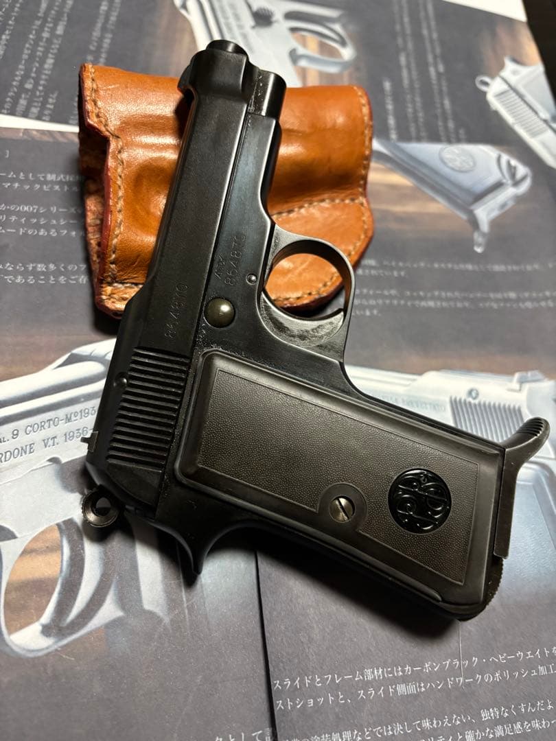 waベレッタ1934hw樹脂製カーボンブラック