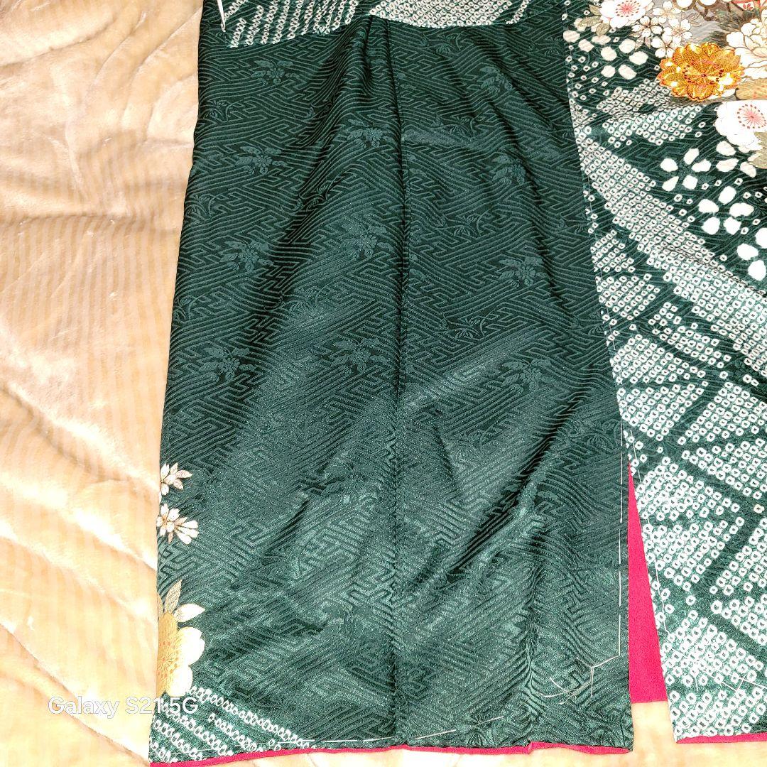 ぷ*ー様 ✿京都きもの友禅　振袖 フルセット　新品未使用　トールサイズ(正絹/金