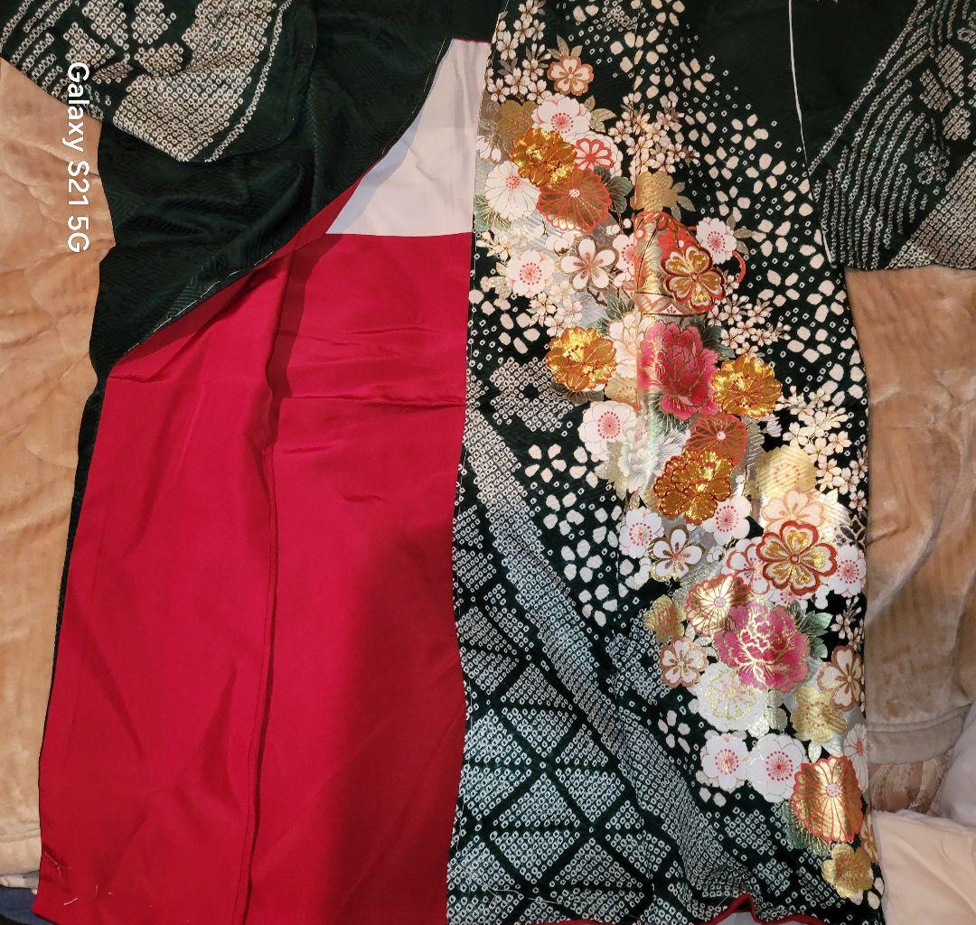 ぷ*ー様 ✿京都きもの友禅　振袖 フルセット　新品未使用　トールサイズ(正絹/金