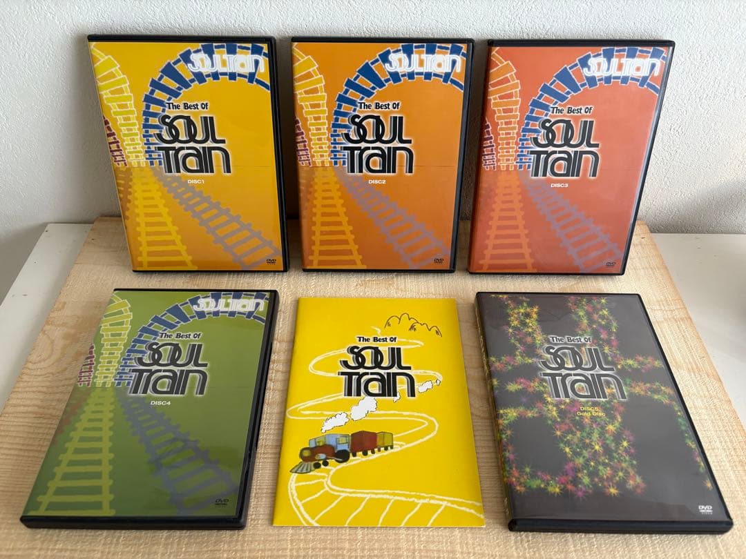 ソウルトレイン The Best Of SOUL TRAIN 5枚組DVD