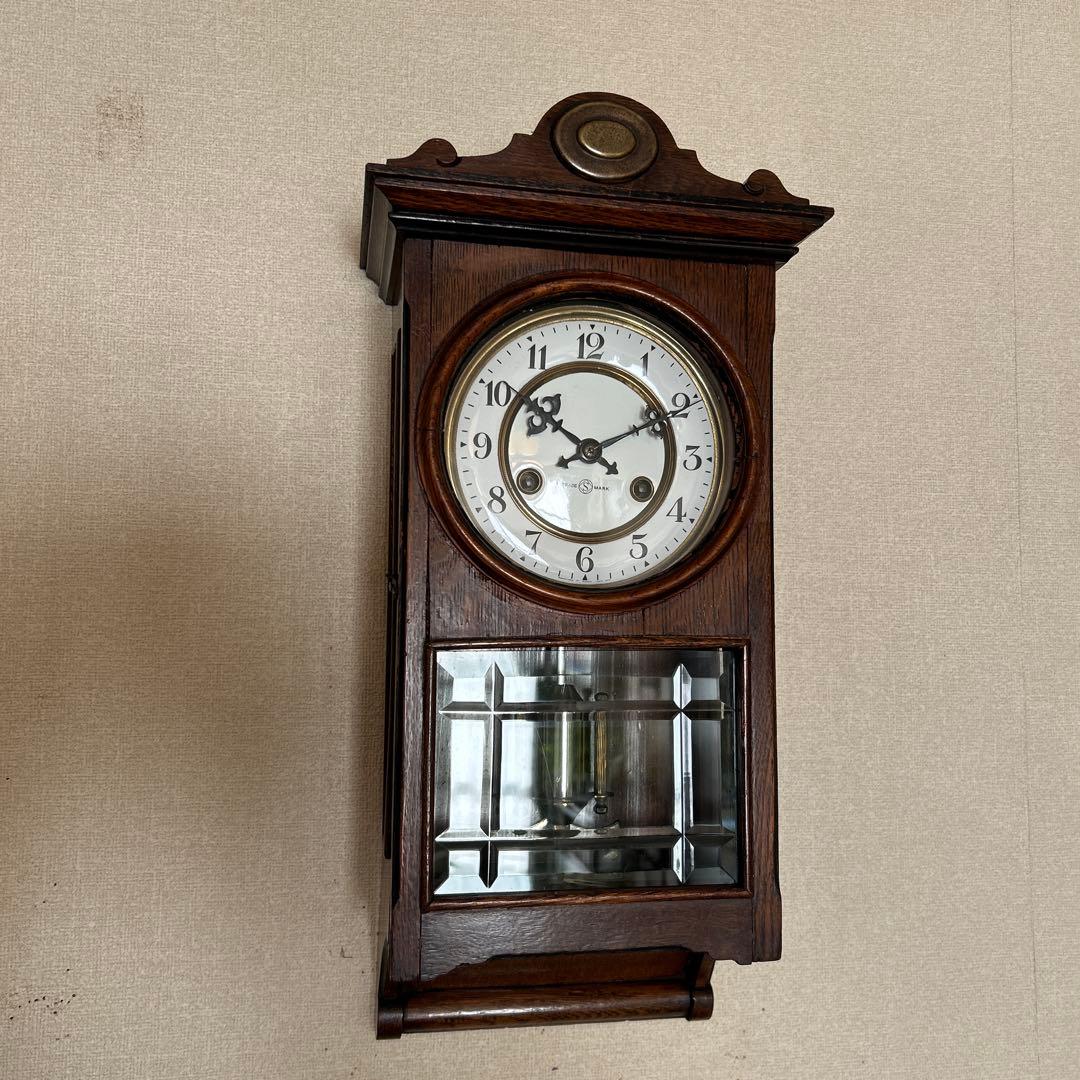 大正期の精工舎お座敷時計、高級時計、香箱