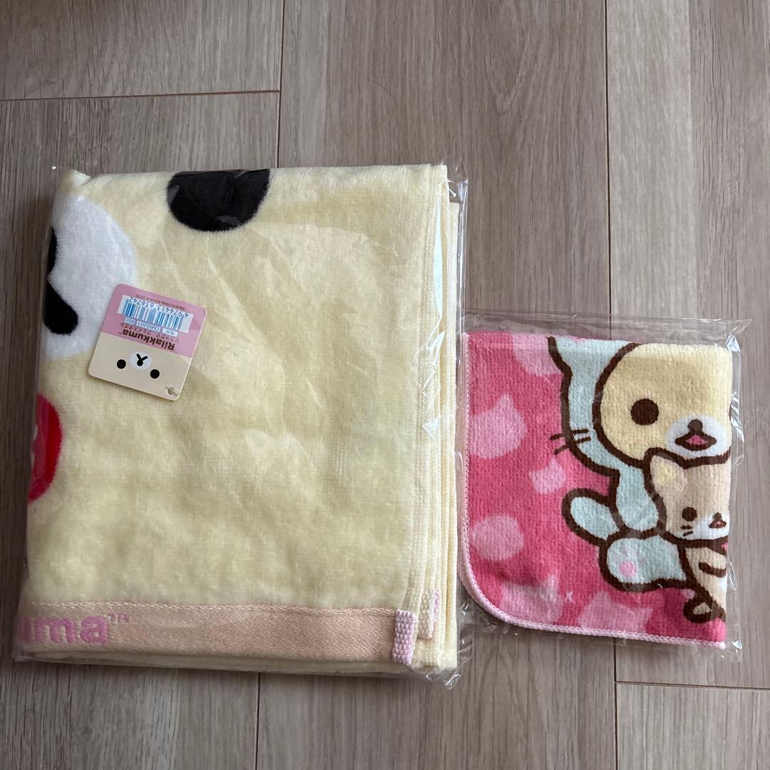 タオル　リラックマ　コリラックマ