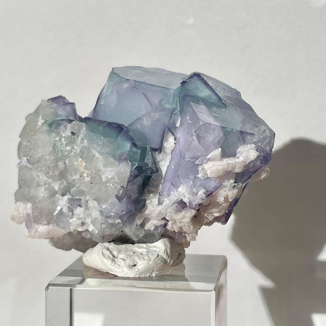 391 中国　ヤオガンシャン産　ポーセリンフローライト