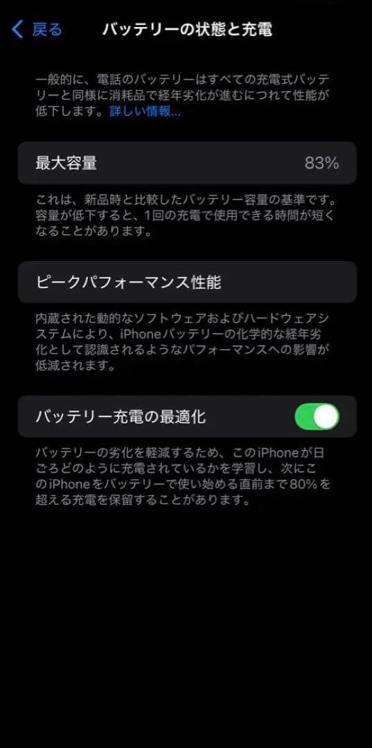 正常　iPhone12ProMax 256GB パシフィックブルー
