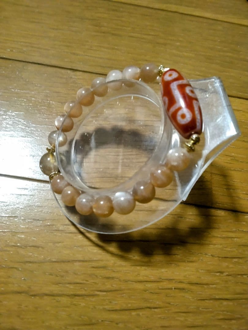 龍神・九眼と共に三大天珠Ⅲ白龍眼天珠ブレスレット❇梵字⭐護符霊符強力