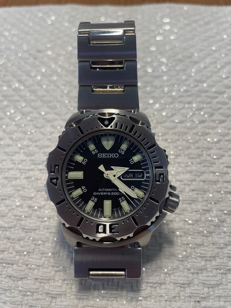 最終値下げ新品SEIKO ダイバーズ　SKX779K (通称)ブラックモンスター