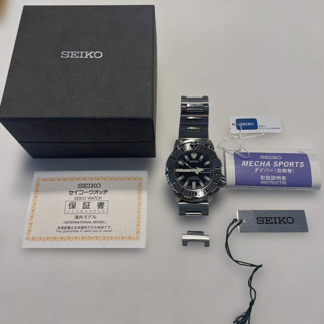 最終値下げ新品SEIKO ダイバーズ　SKX779K (通称)ブラックモンスター