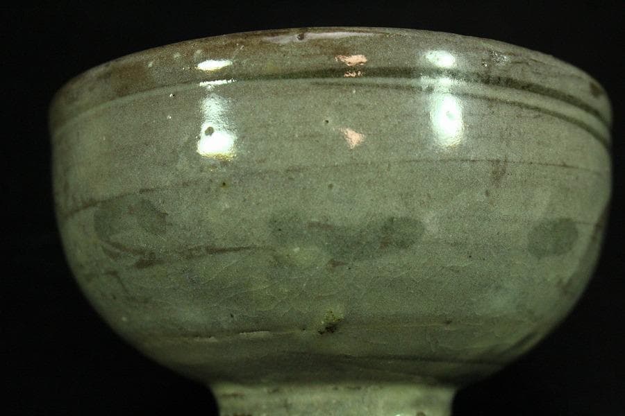 初期伊万里 ぐい呑 書 碗(K-LC485)