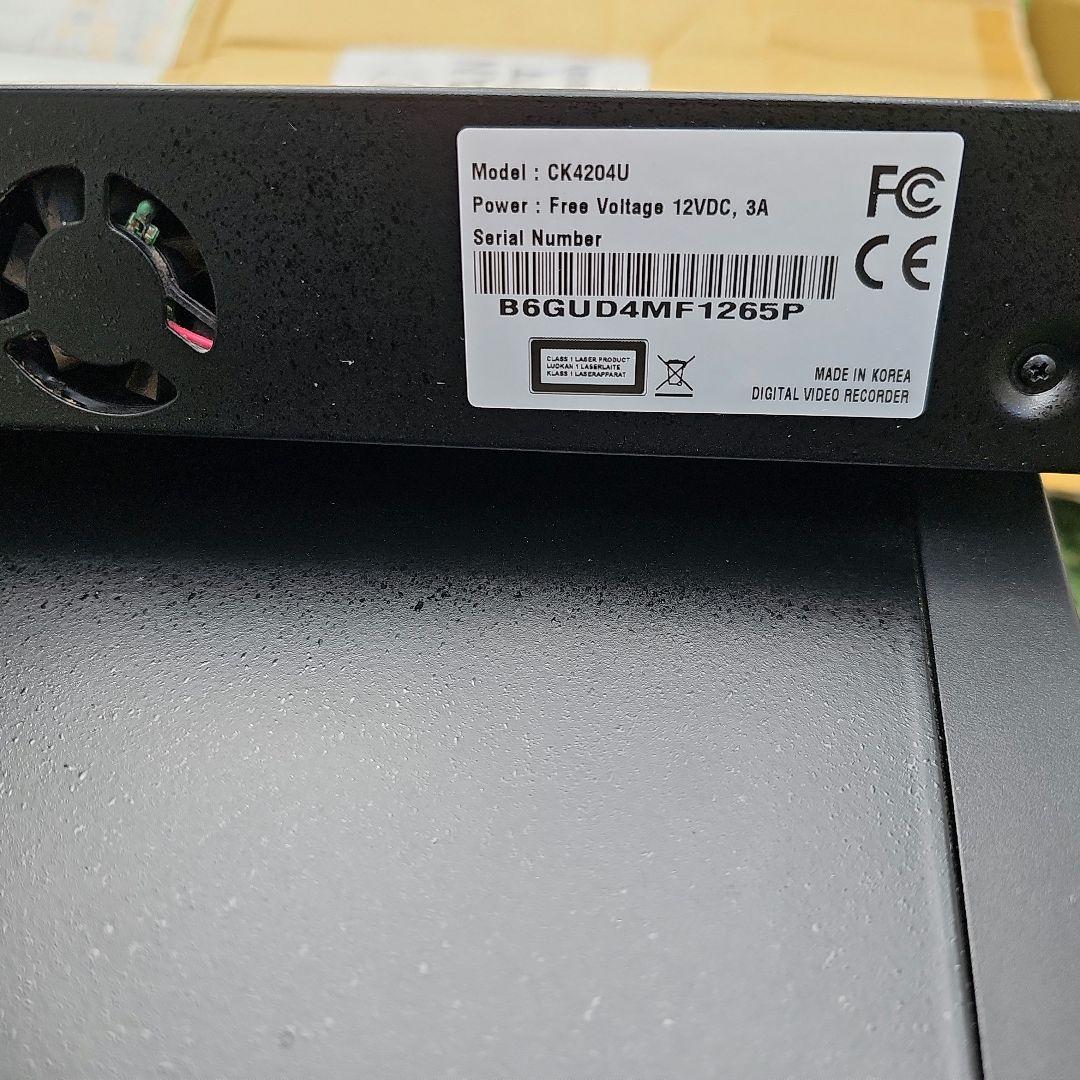 【中古】業務用防犯カメラセット