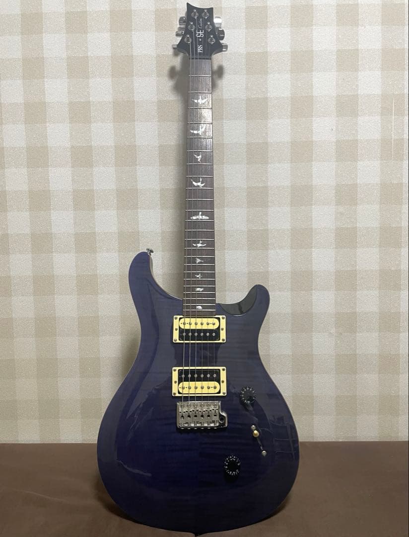 PRS SE Custom 24 ダークブルー エレキギター