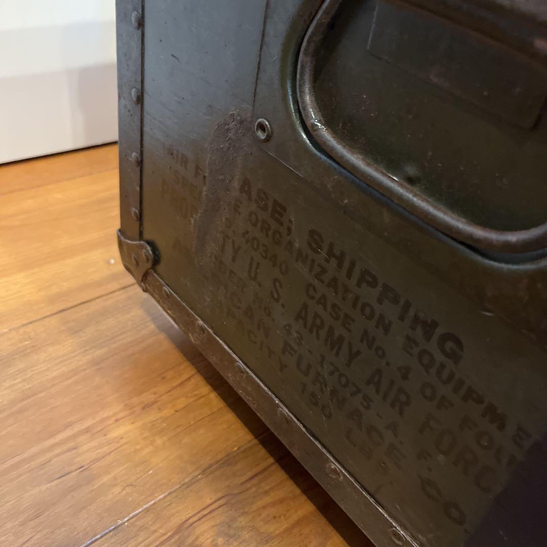 ヴィンテージ軍収納箱