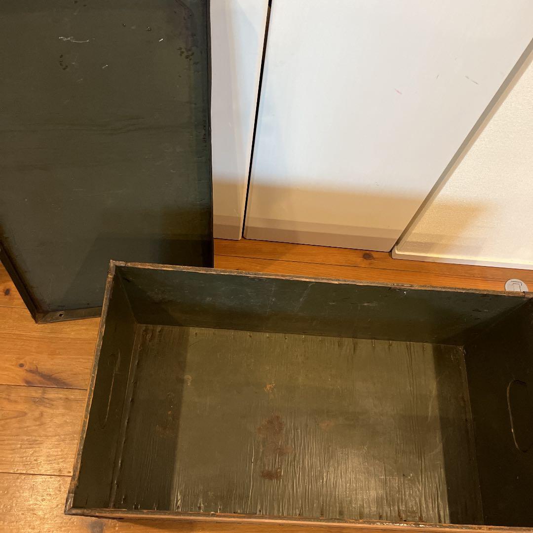 ヴィンテージ軍収納箱