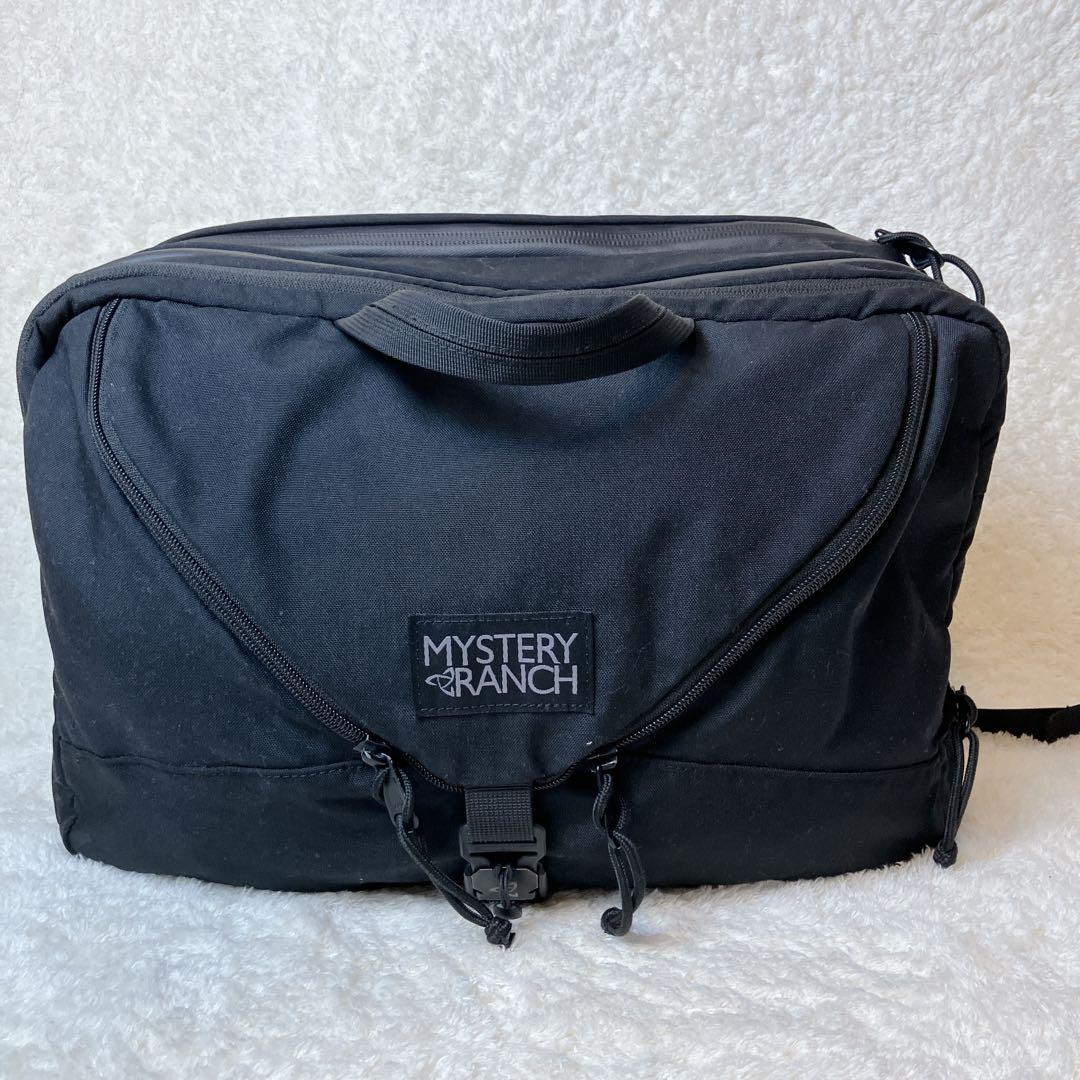 MYSTERY RANCH 3way ブリーフケース リュック マチ拡張 黒