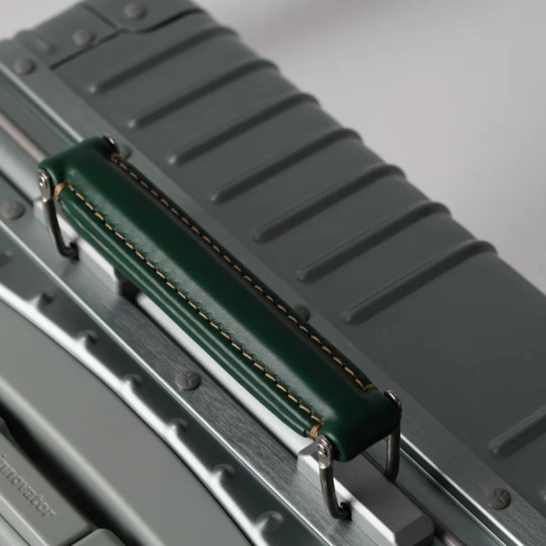 新型・新作・新品未使用 イノベーター・アルミキャリーケース・クールグレー・70L