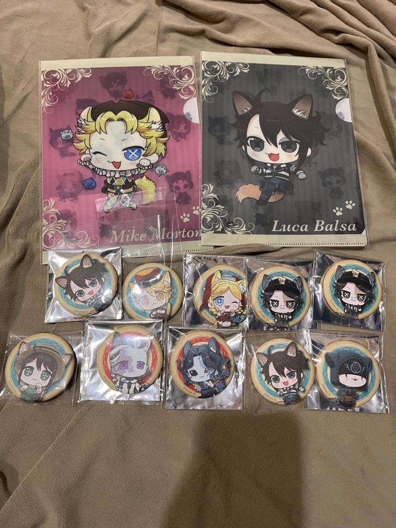 第5人格 ナンジャタウン 缶バッジ クリアファイル