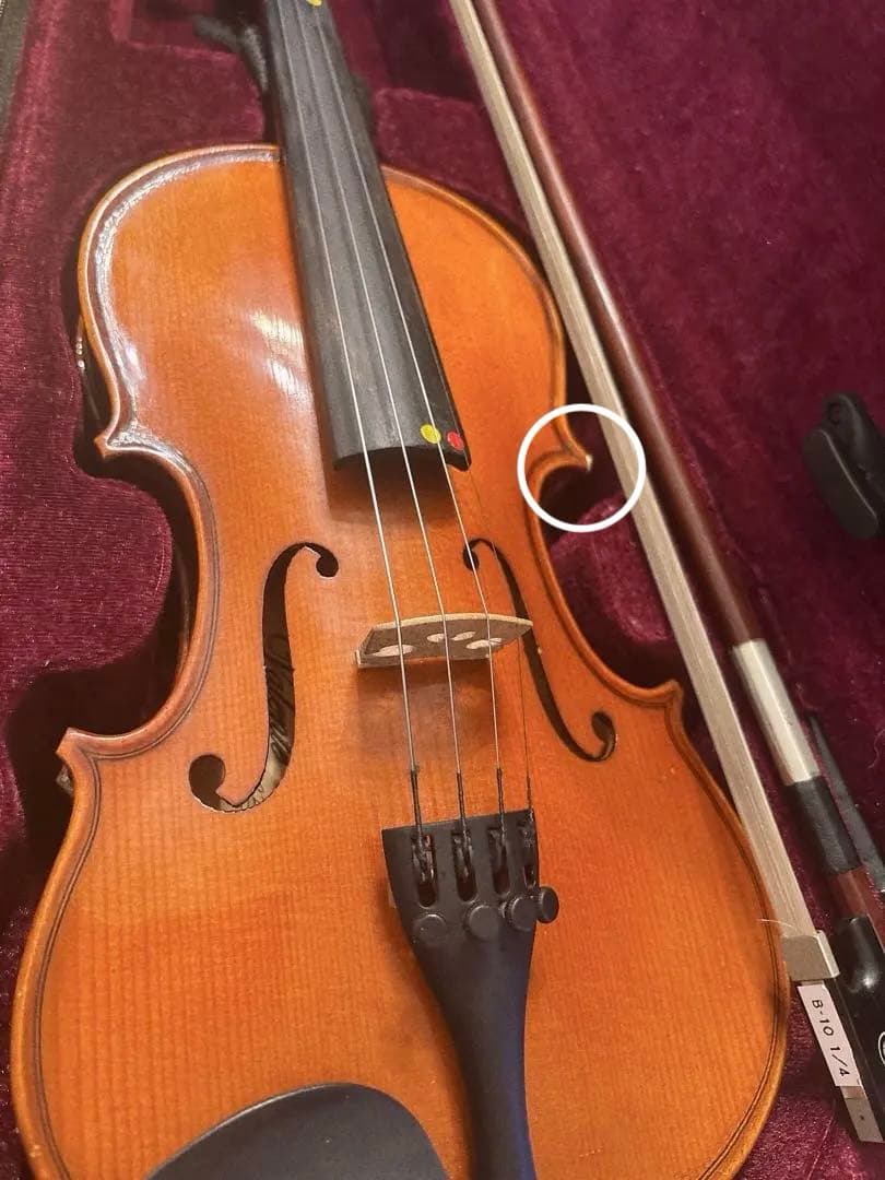 【美品】Valente VN-30 1/4 バイオリン