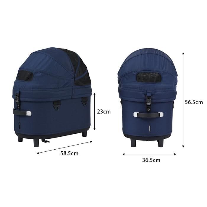 ぐ*ん様 エアバギー ドーム3 コット アースグレー レギュラーサイズ