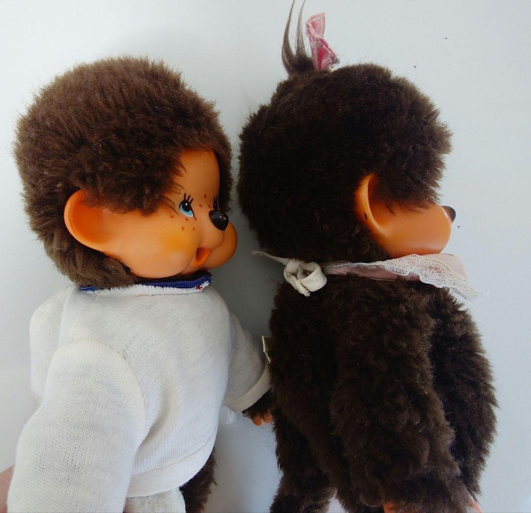 モンチッチ ペア■昭和 レトロ ブルーアイ 男の子 女の子