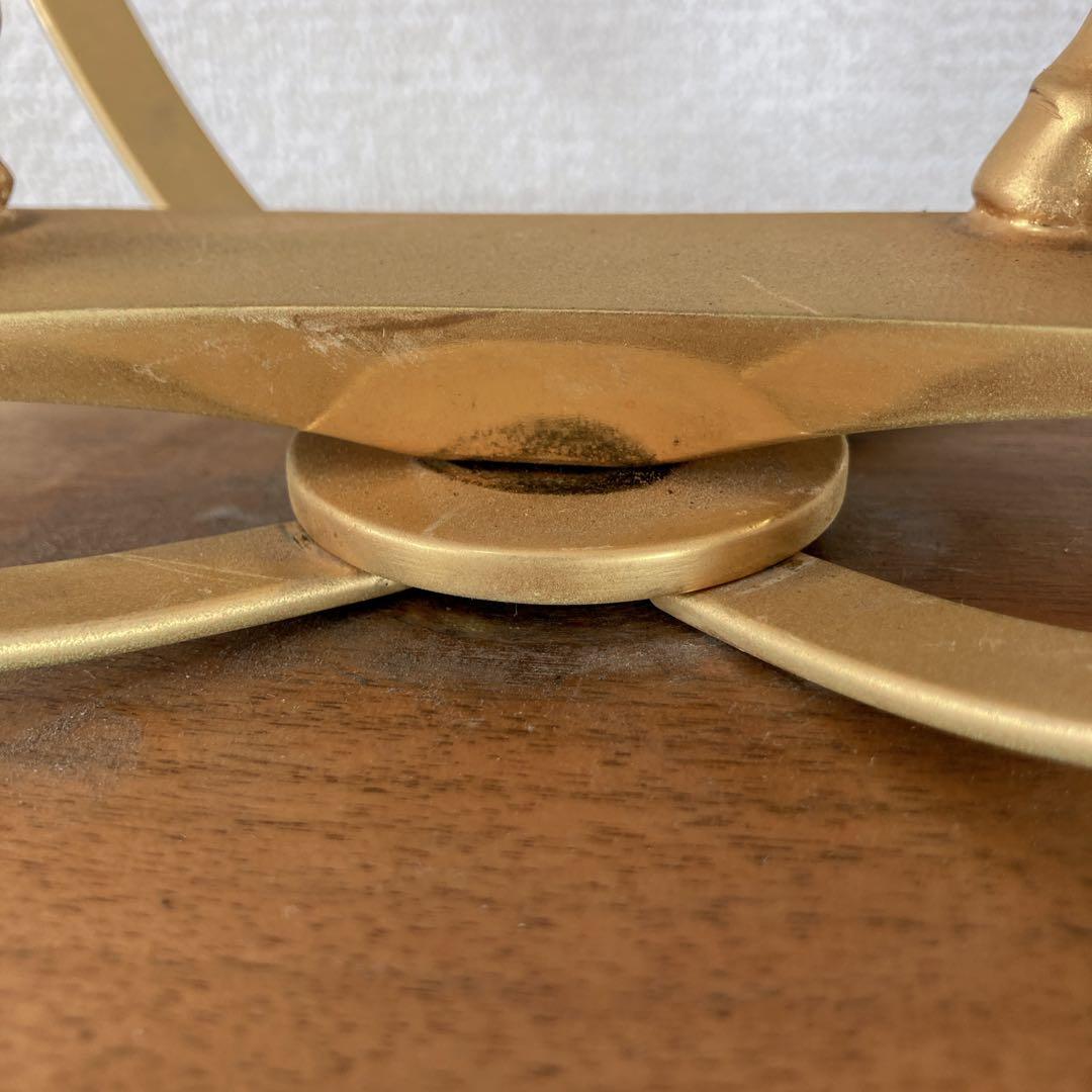 金　馬の置物　ゴールド　チャンピオンシップAQHA 1998世界選手権乗馬ショー