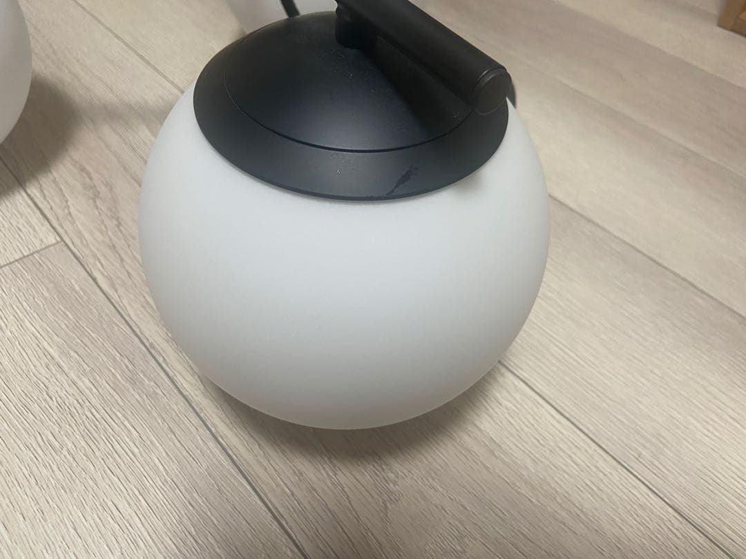 フロストガラス ペンダントライト 3灯 ニトリ ASM