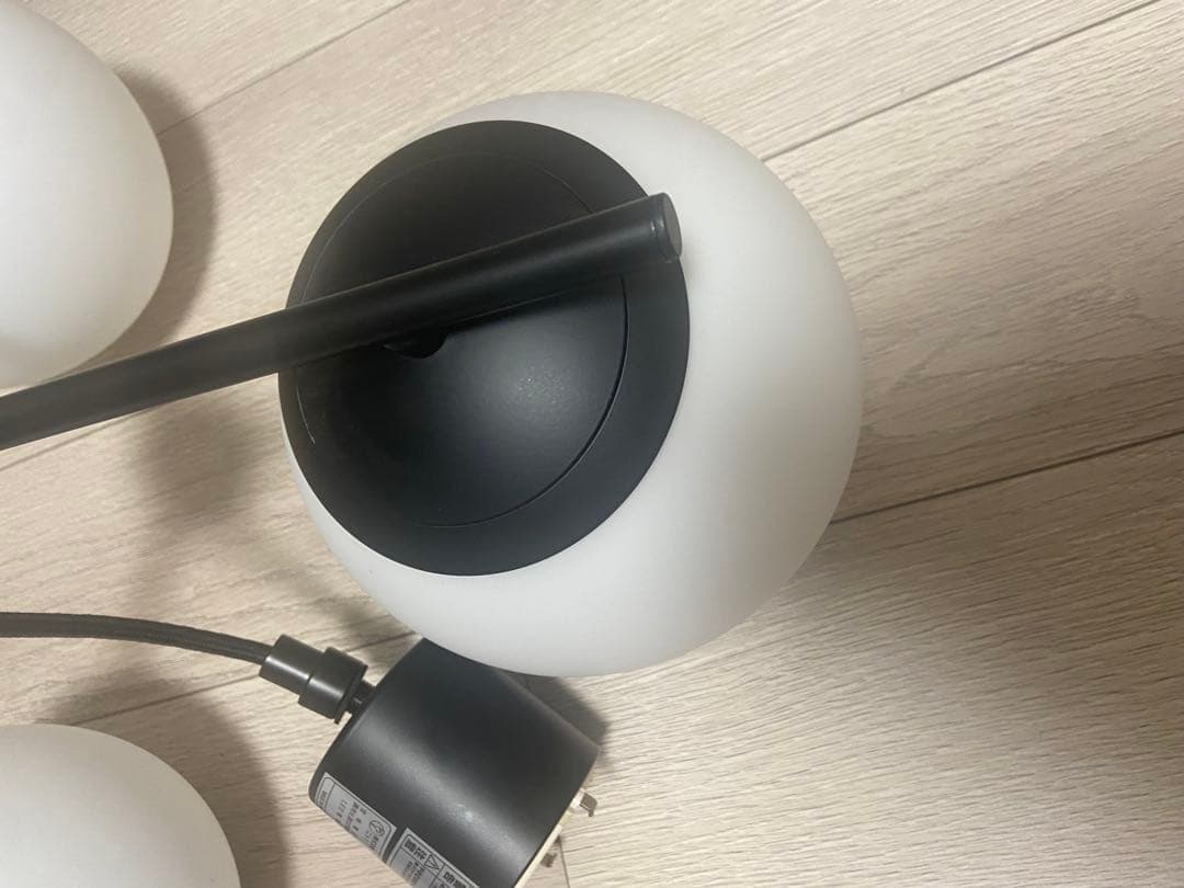 フロストガラス ペンダントライト 3灯 ニトリ ASM