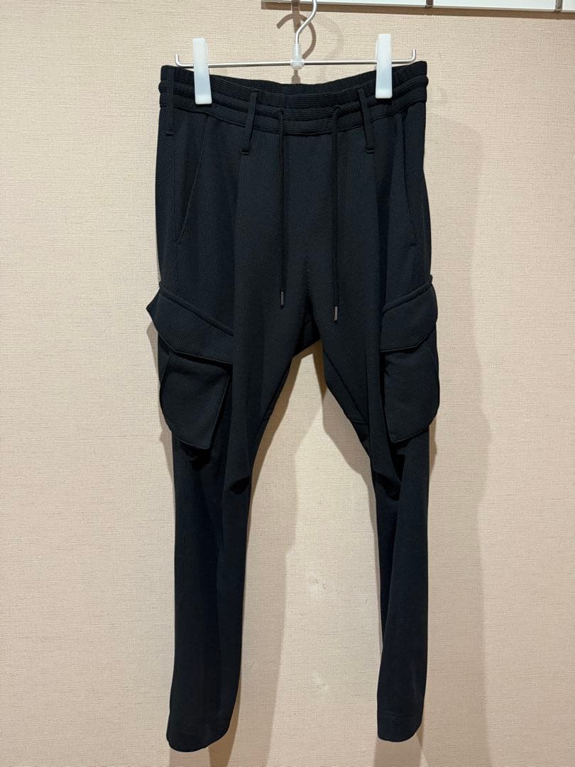 THE ONENESS ブラック サルエルパンツ