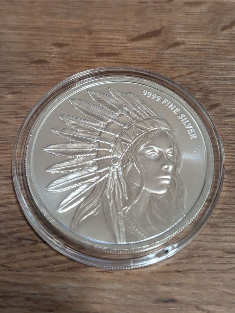 バッファローガール　銀貨