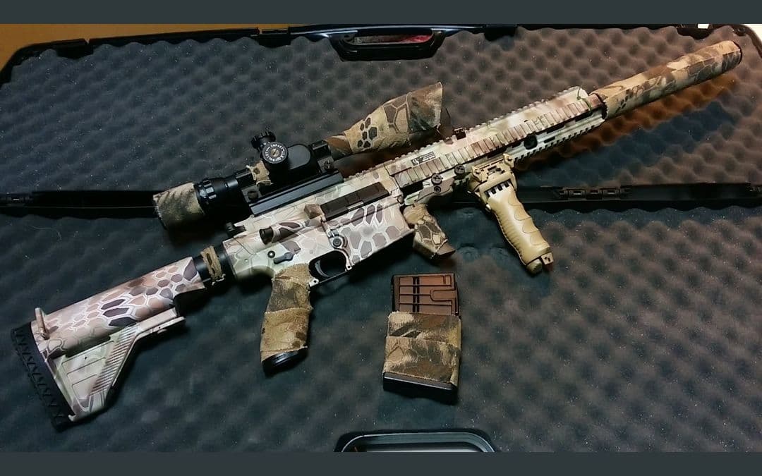 中古　東京マルイ　次世代　エアガン　HＫ４１７　３Ｄハイランダー　カスタム