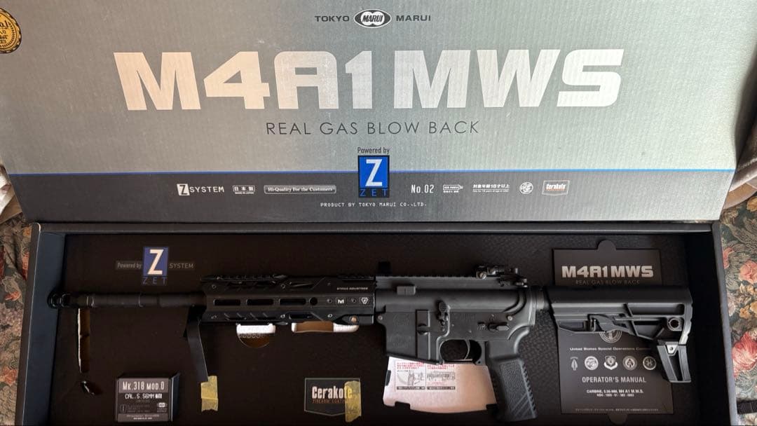 【3/18まで】東京マルイ M4A1 MWS GBB ガスブローバックガスガン