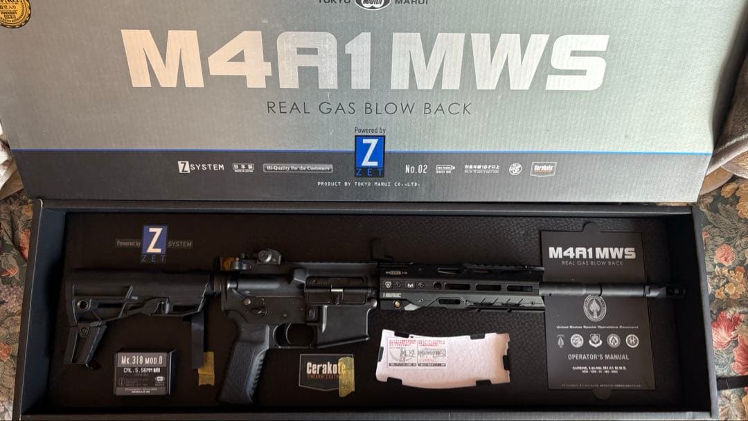 【3/18まで】東京マルイ M4A1 MWS GBB ガスブローバックガスガン