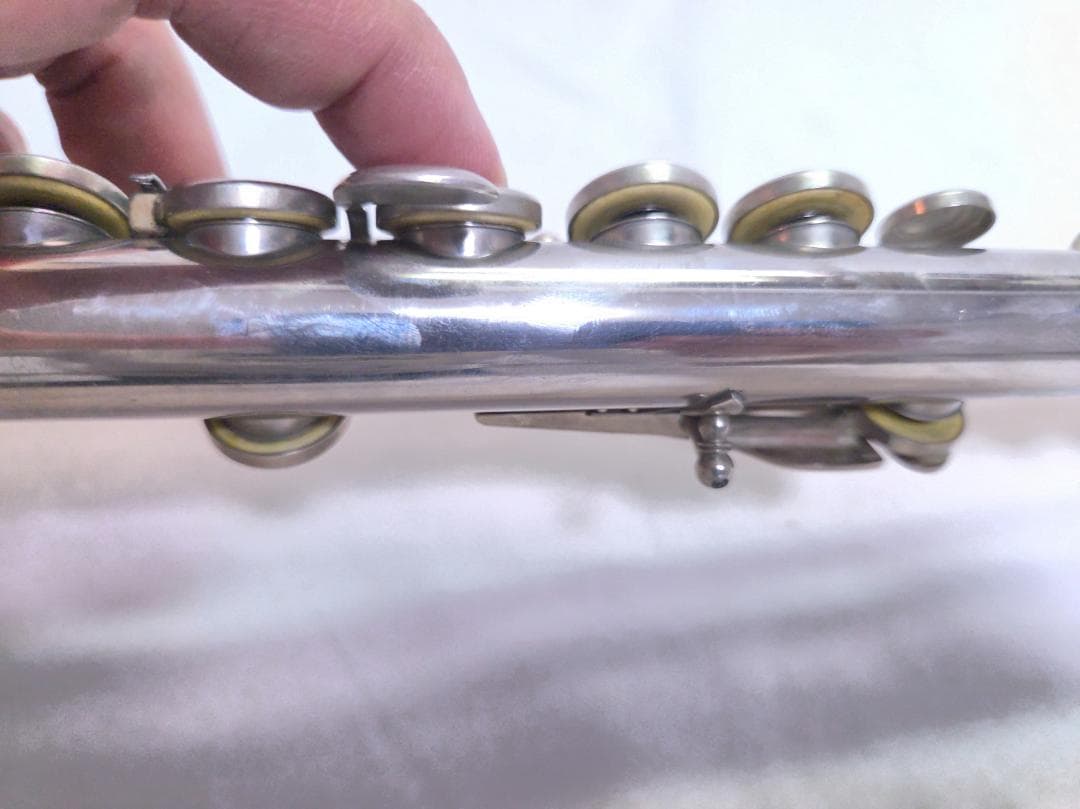 YAMAHA YFL-23 フルート ニッケルメッキ キー動作良好 #2424
