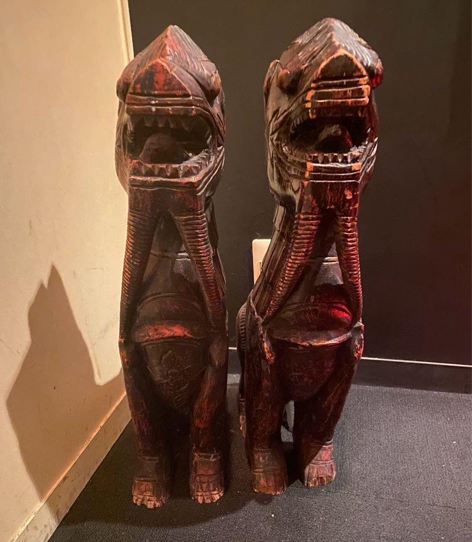 インカ帝国の守り神？中国の古い狛犬？とにかく渋い！