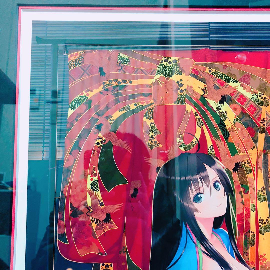 Tony トニー「恋慕」アールビバン株式会社　大型 高級版画　複製原画　保証書付