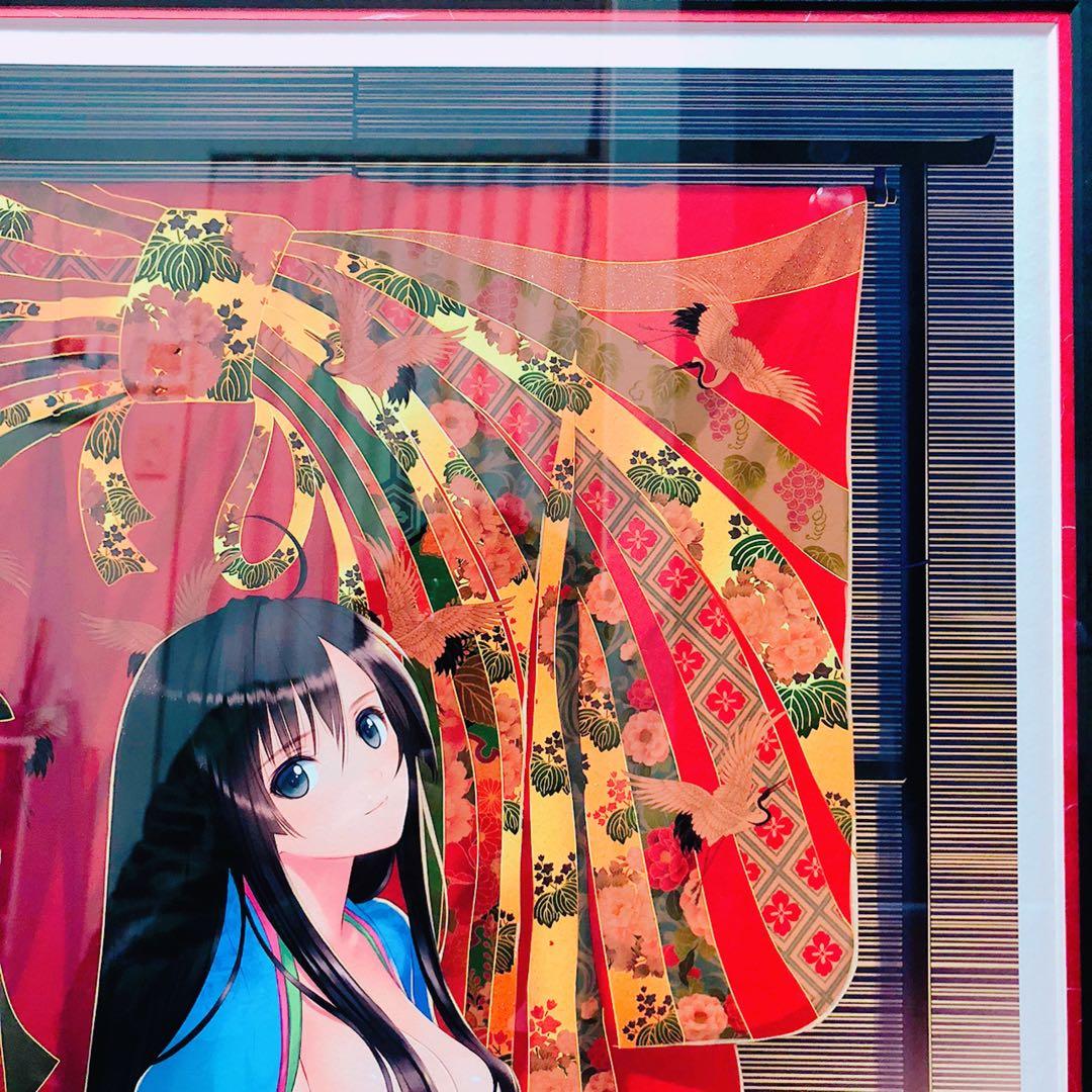 Tony トニー「恋慕」アールビバン株式会社　大型 高級版画　複製原画　保証書付