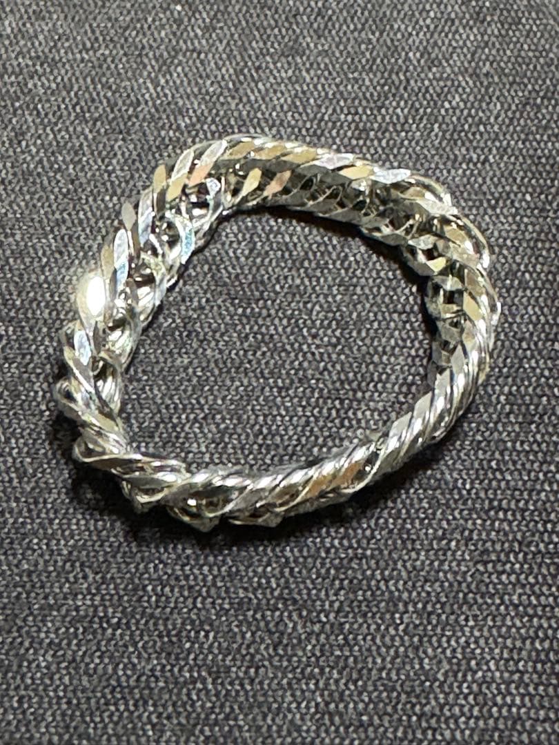 プラチナ850 デザインリング 16号