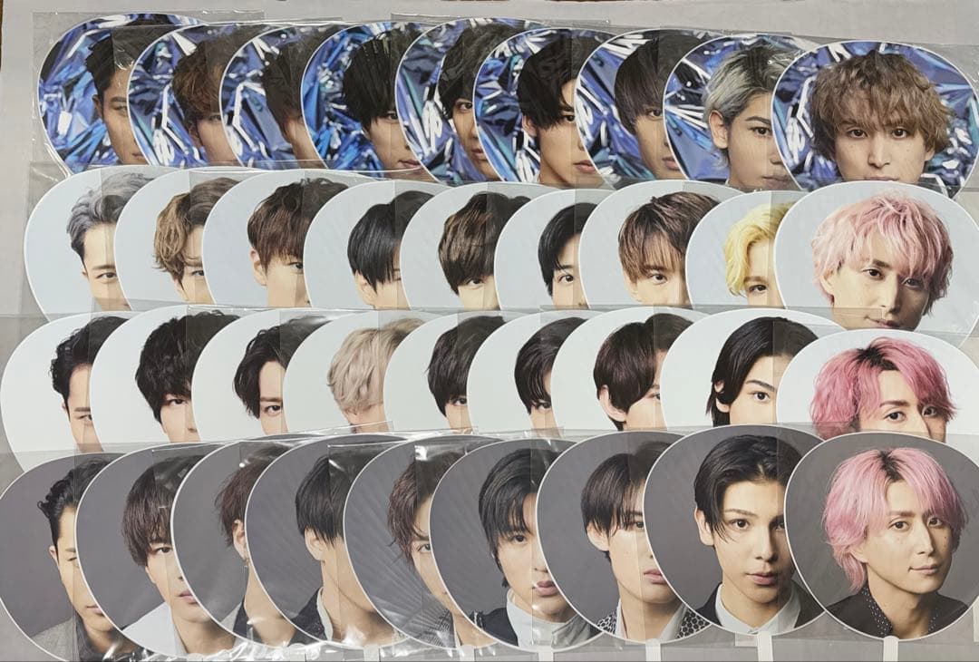 【新品未開封】 Man 2020～2023 個人うちわ9人コンプセット