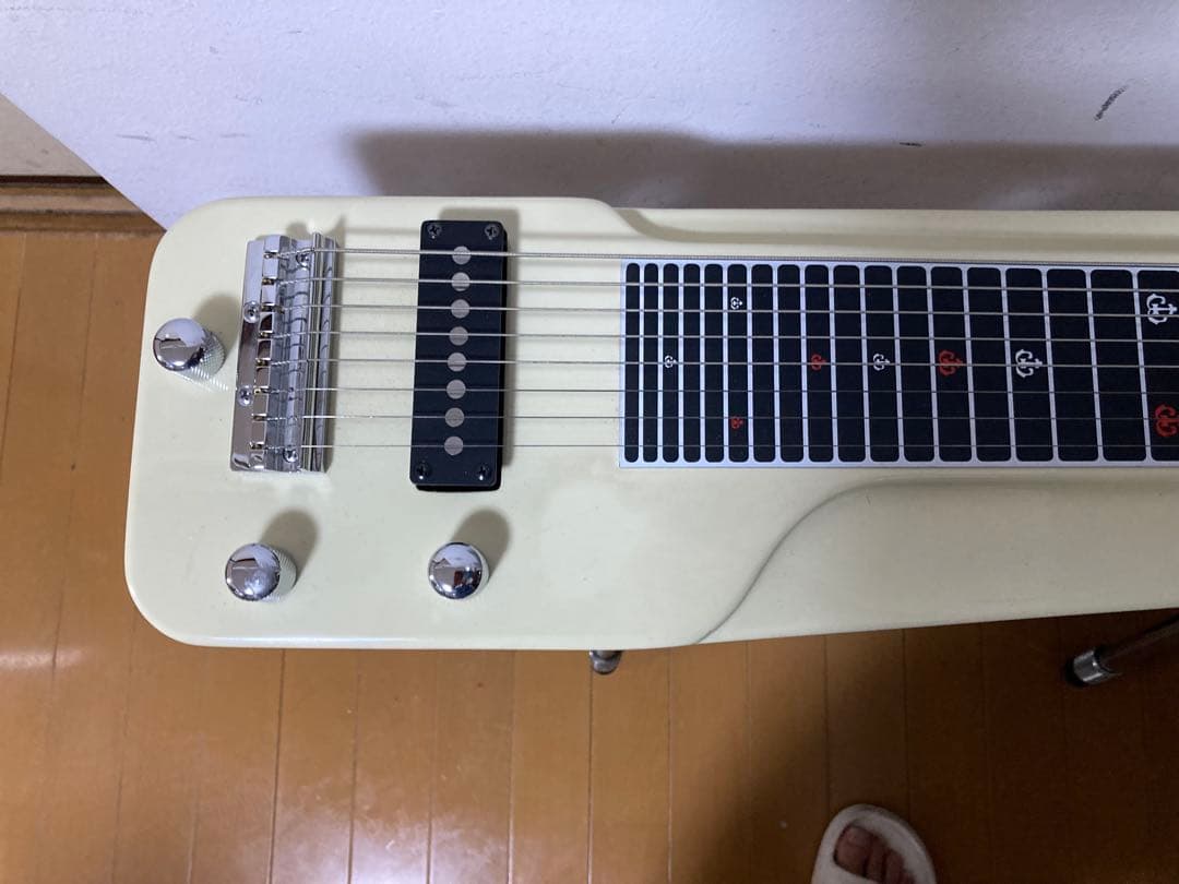 「美品」CANOPUS カノウプス8弦スチールギター　4脚　ケース付