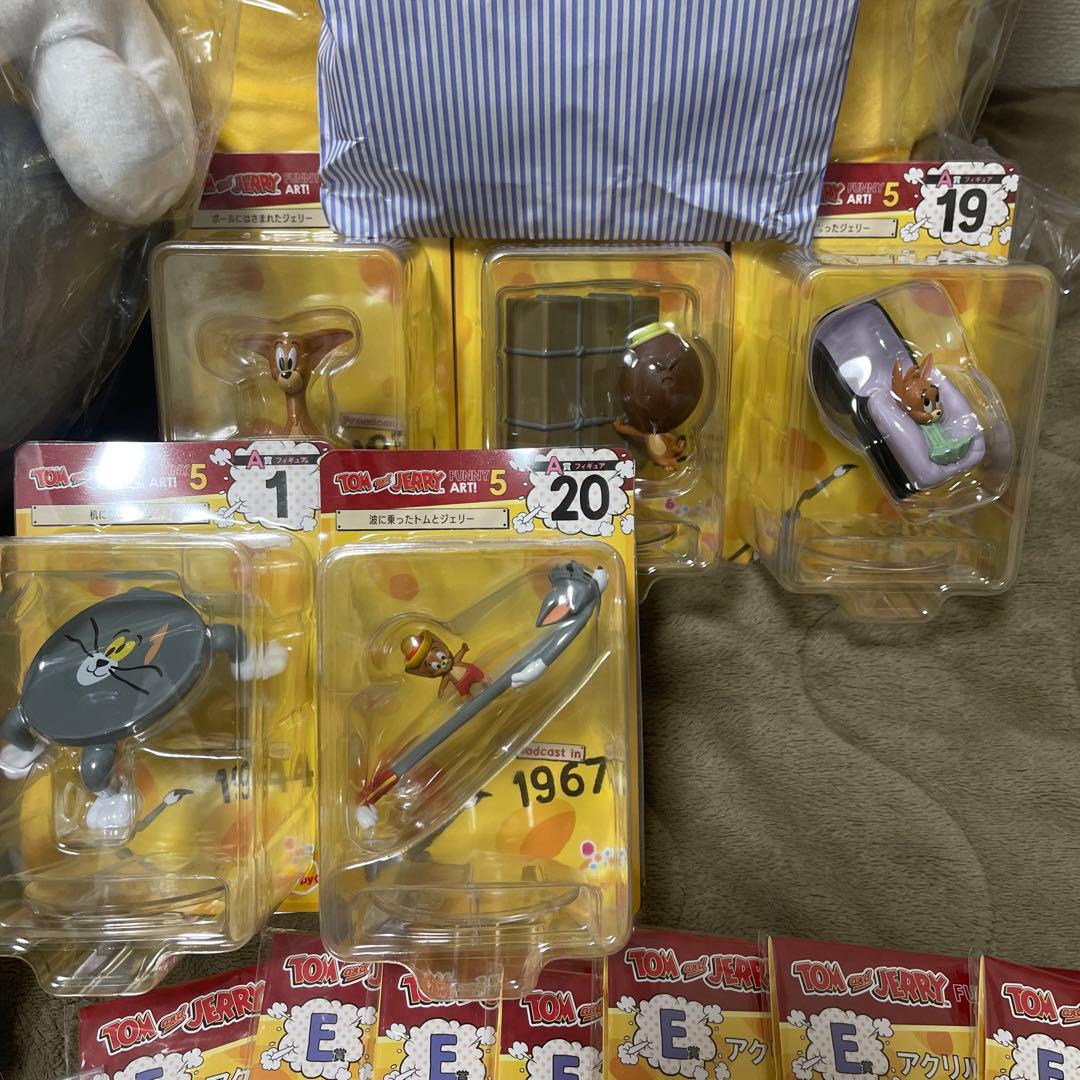 一番くじ　トムとジェリー　特賞・ラストワン賞+諸々33点　応募券47枚付き