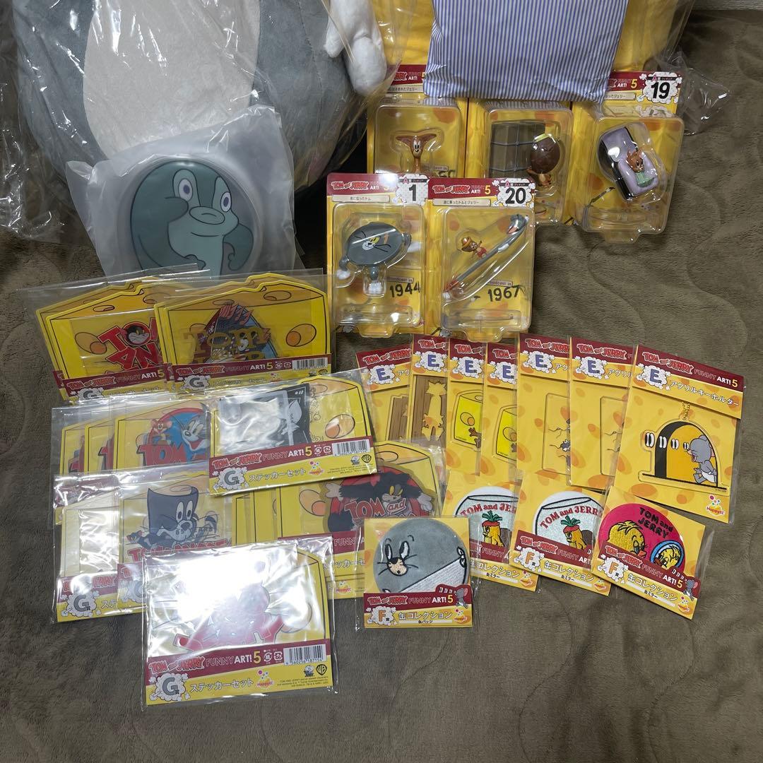 一番くじ　トムとジェリー　特賞・ラストワン賞+諸々33点　応募券47枚付き